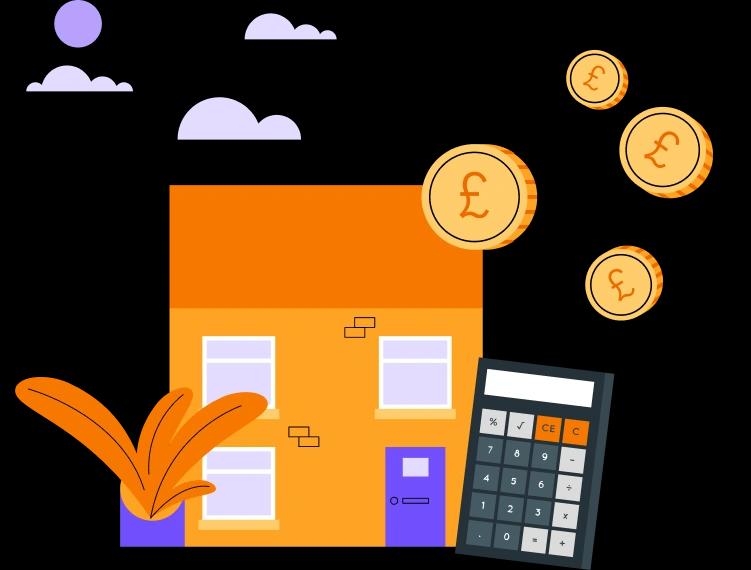 House and calculator